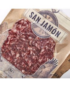 Sliced Ibérico Salchichón Plate