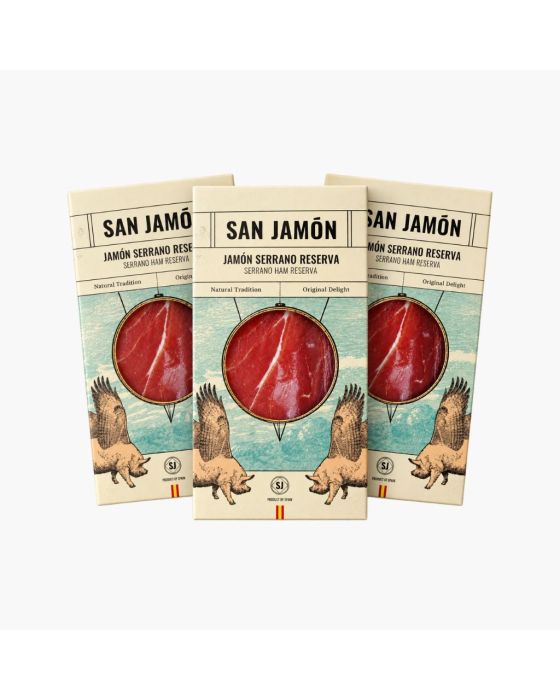 jamón serrano loncheado 300 gramos